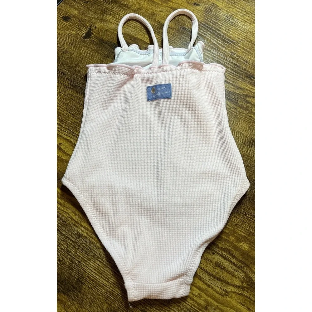Zara Girls Pink Seahorse Swimsuit Size 12/24 Months NEW One Piece Summer